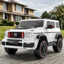 Детский электромобиль M 6404EBLR-1(24V) белый Mercedes с четырьмя моторами